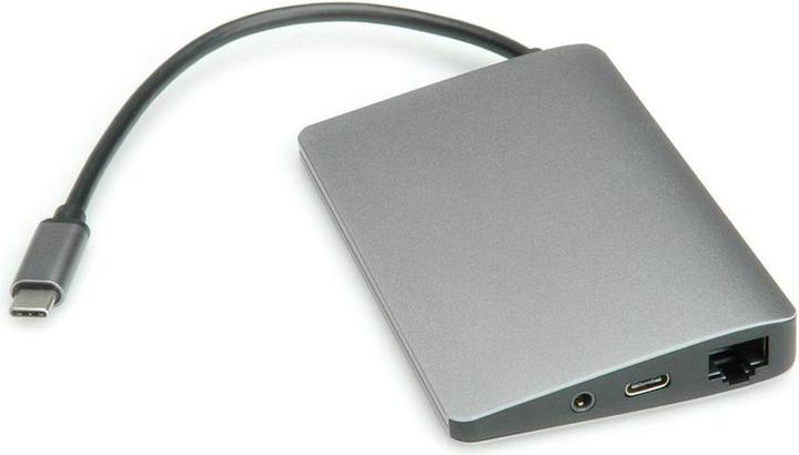 Produktbild Roline Docking Station USB Typ C - HDMI 4K (USB-A, 5 Ports)