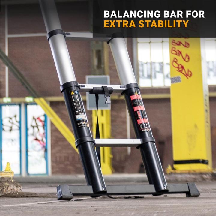 Actual product image Batavia Professional Telescopic Ladder 3.81m (Scaffolding, 381 cm)