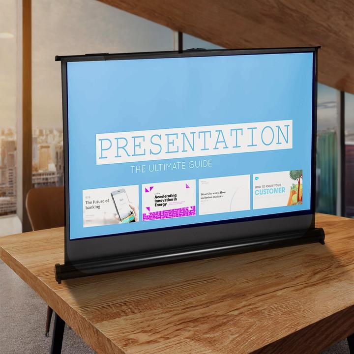 Image du produit Maclean Écran de projection portable compact Desktop 45 4:3 MC-961 (4:3)