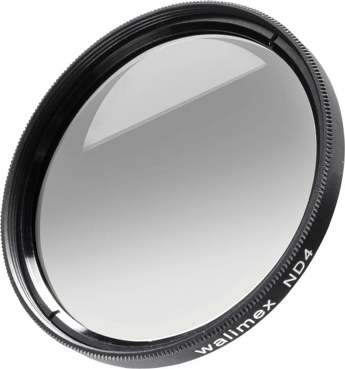 Walimex Grijsfilter ND4 72 mm (72 mm, ND / grijsfilter, 72 mm)
