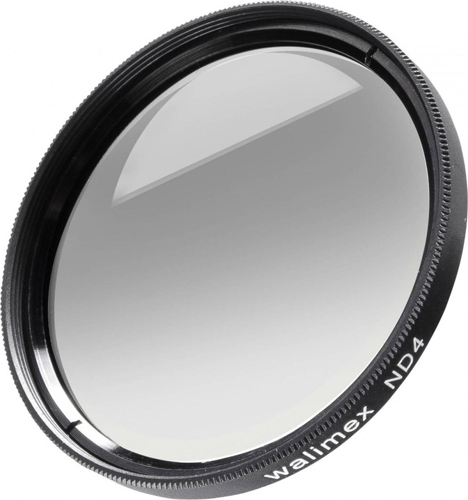 Walimex Filtre gris ND4 72 mm (72 mm, Filtre gris neutre, 72 mm)