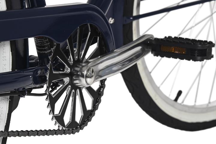 Produktbild Beachcruiser Damen 26" California Blau 3 Gänge RH 46 cm (46 cm)