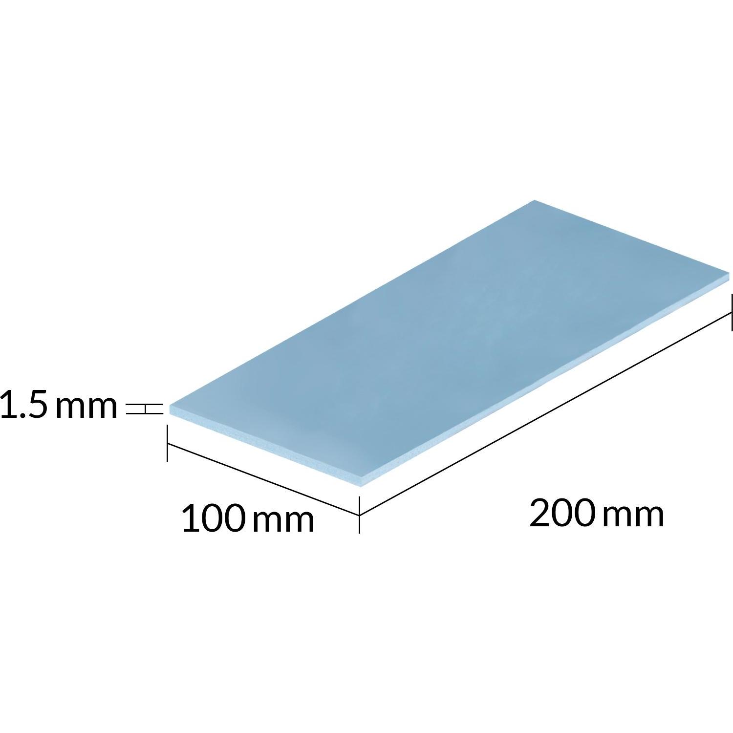 Thumbnail - Arctic TP-3 (200x100mm, t:1.5mm) Pack of 2pcs (1.50 mm, 6 W/m K), Wärmeleitpad