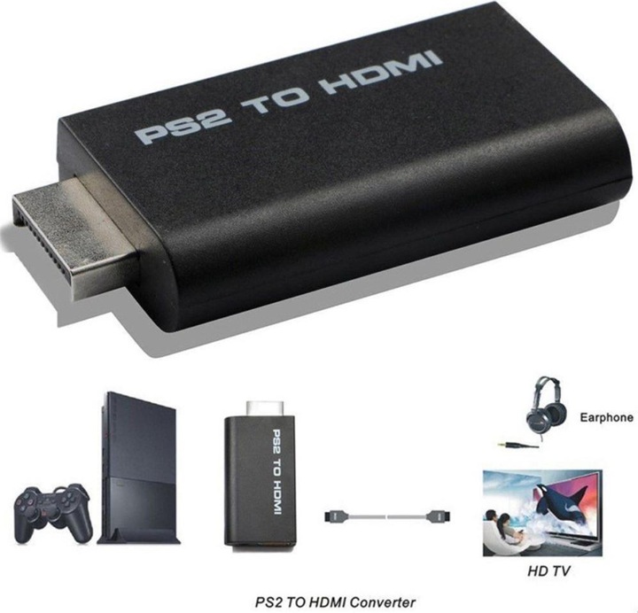 Immagine prodotto Ueli Express Adattatore da Playstation 2 a HDMI