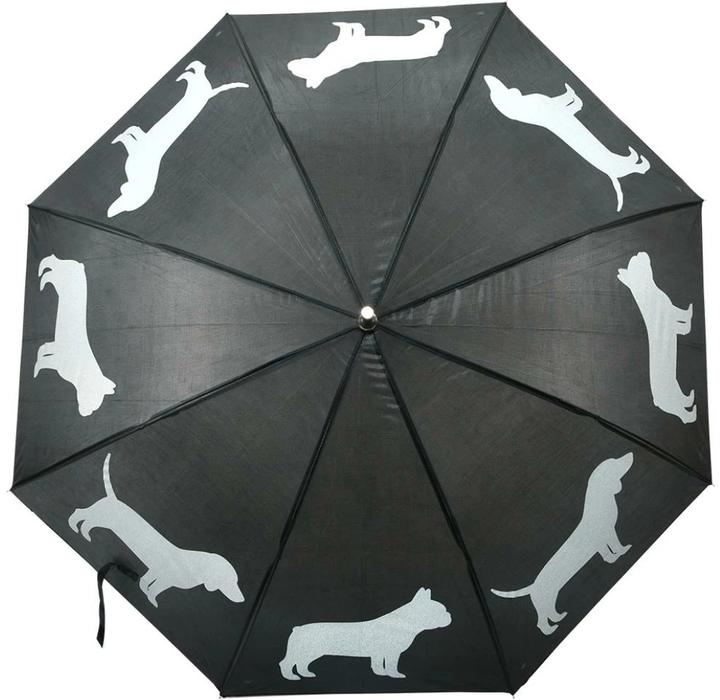 Productafbeelding Esschert Design Paraplu Reflector Honden Grijs/Zwart