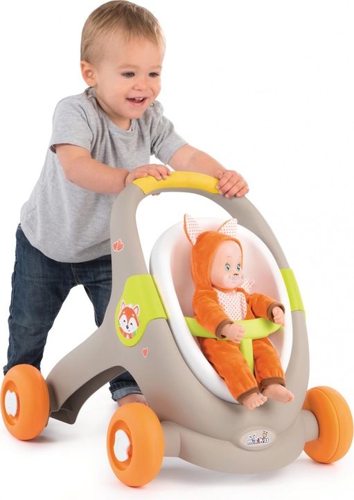 Produktbild Smoby Minikiss Babywalker Fox