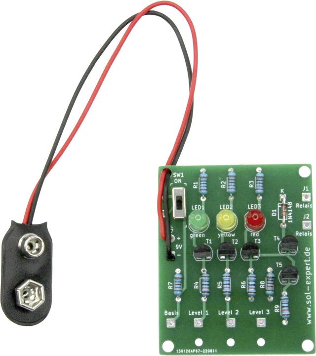 Actual product image Sol Expert Soldering kit water level indicator with relay output