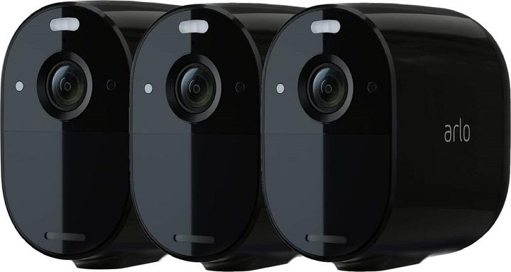 Actual product image Arlo Essential Spotlight, kit 3 cameras black (1920 x 1080 Pixels)