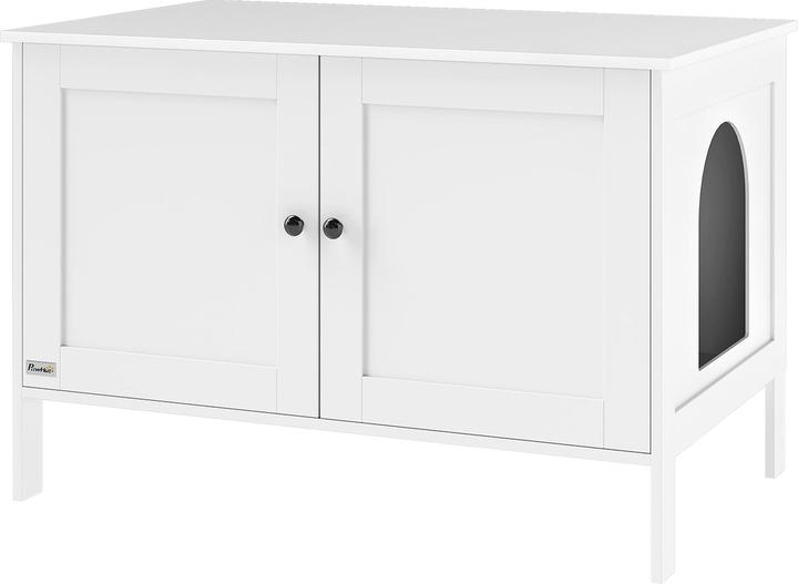 PawHut Katzenklo Schrank (Katzenklo geschlossen)