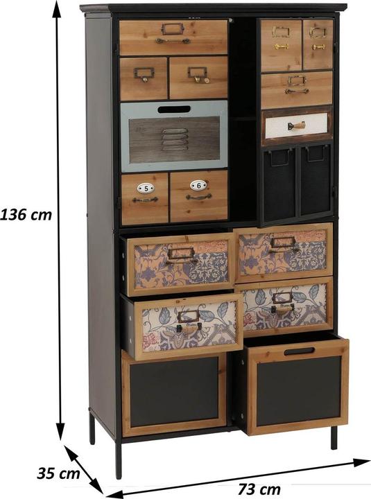 Produktbild MCW O80-nbw (73 x 35 x 136 cm)