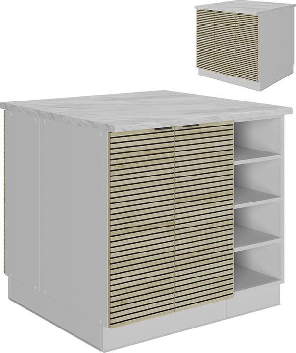 Produktbild Vicco Kücheninsel Fame-Line (90 x 82 x 82 cm)