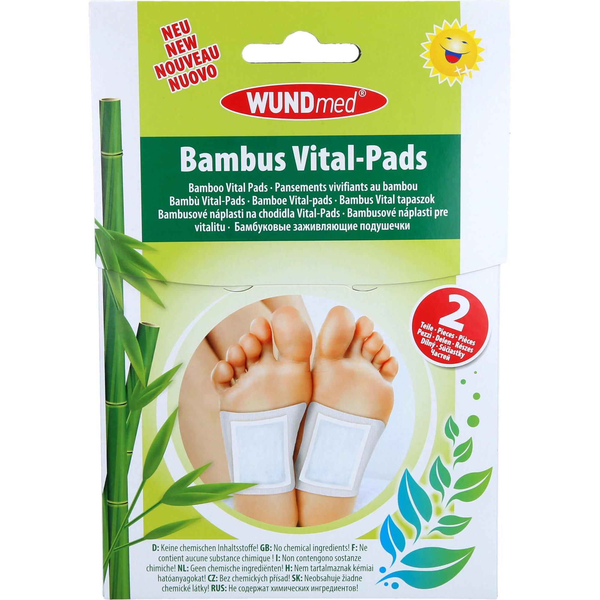 Magni, Pflaster, Bambus-Vital-Pads 2er (2 x)