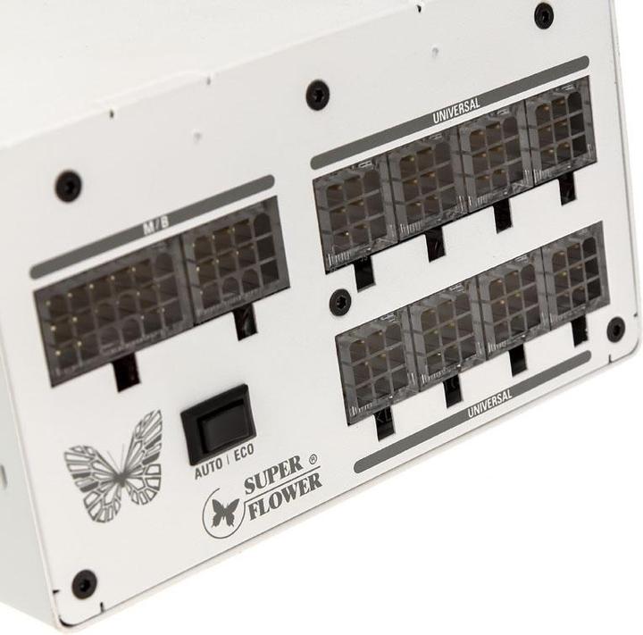 Produktbild Super Flower Leadex 80 PLUS Platinum Netzteil, weiss - 750 Watt