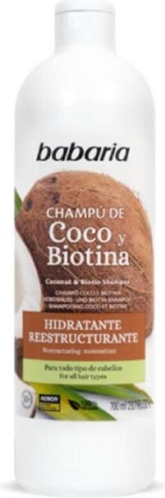 Produktbild Babaria Kokosnuss-Shampoo mit Keratin und Biotin 700ml (700 ml)