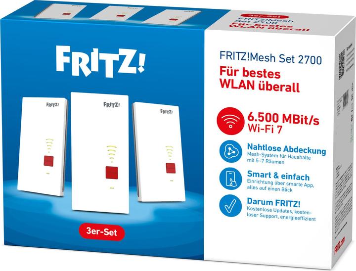 Actual product image FRITZ! FRITZ!Mesh Set 2700 3-pack