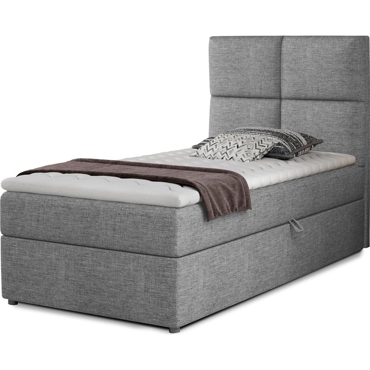 ELTAP, Bett, Rivia mit Stauraum (90 x 200 cm)