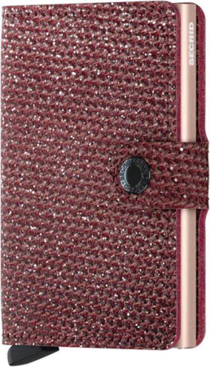 Actual product image Secrid Miniwallet Sparkle Red