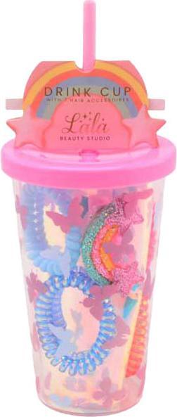 Johntoy Haarschmuck im Tassen-Geschenkset, 7-tlg.