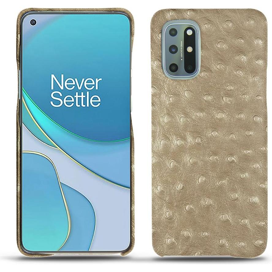 Noreve Lederschutzhülle (OnePlus 8T), Smartphone Hülle, Beige