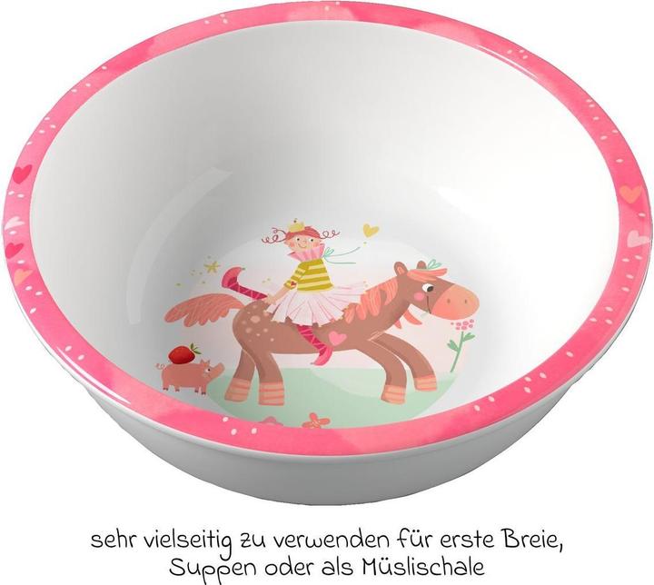 Actual product image Haba Kindergeschirr-Sets 6-tlg. Geschirr-Set - Prinzessin & Pferd