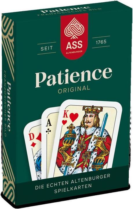 Produktbild ASS Altenburg Spielkarten Patience Mini 36x54mm (Deutsch, 1 - 4 Spieler)