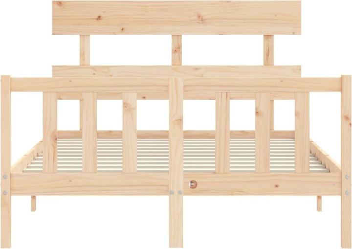 Produktbild vidaXL Bettrahmen (200 x 200 cm)