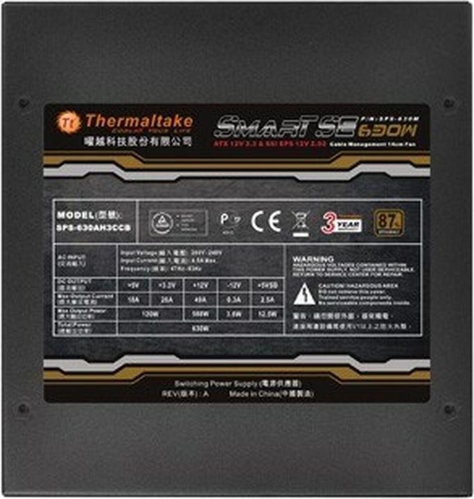 Immagine prodotto Thermaltake Smart SE (630 W)