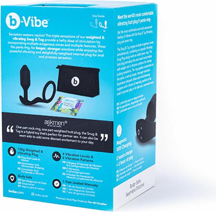 Produktbild B-Vibe Vibrating Snug & Tug M
