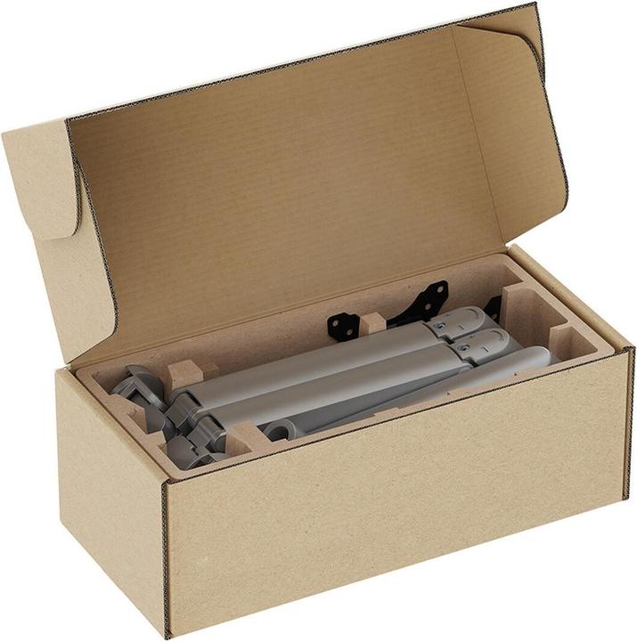 Produktbild Neomounts Tischhalterung duo 100x100 9kg/17-32"/silber/voll beweglich (Tisch, 32", 9 kg)