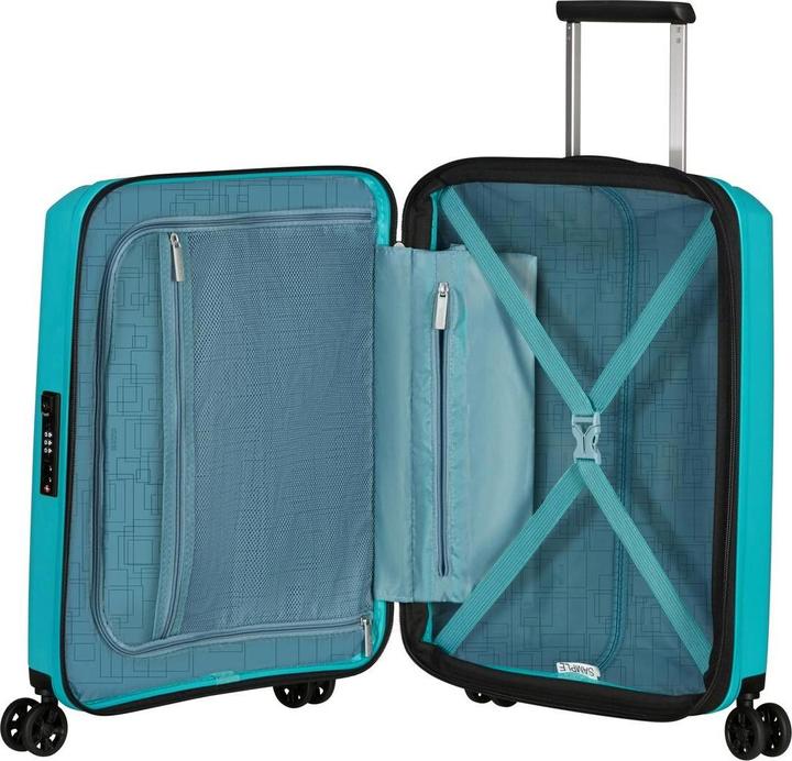 Immagine prodotto American Tourister Valigia da viaggio Aerostep 36 L, Turchese Tonic (36 l, Bagaglio a mano (fino a 50 litri))