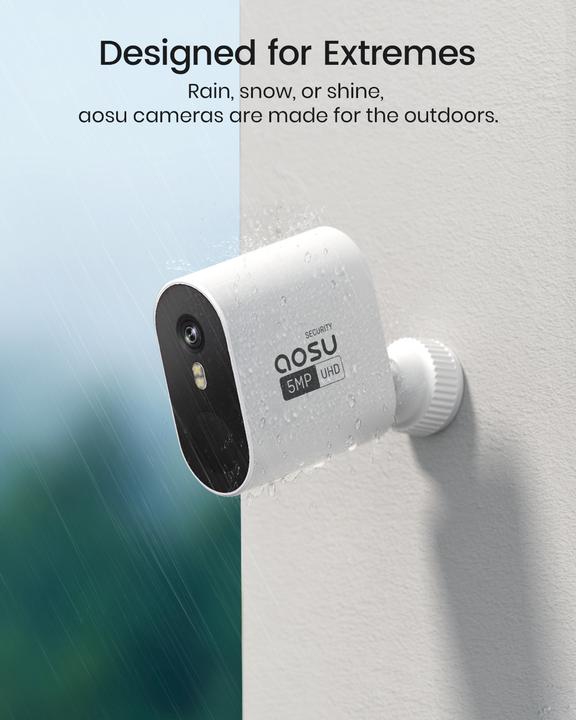 Produktbild Aosu Solarcam System Max - 2 Camera's (2560 x 1440 Pixels)