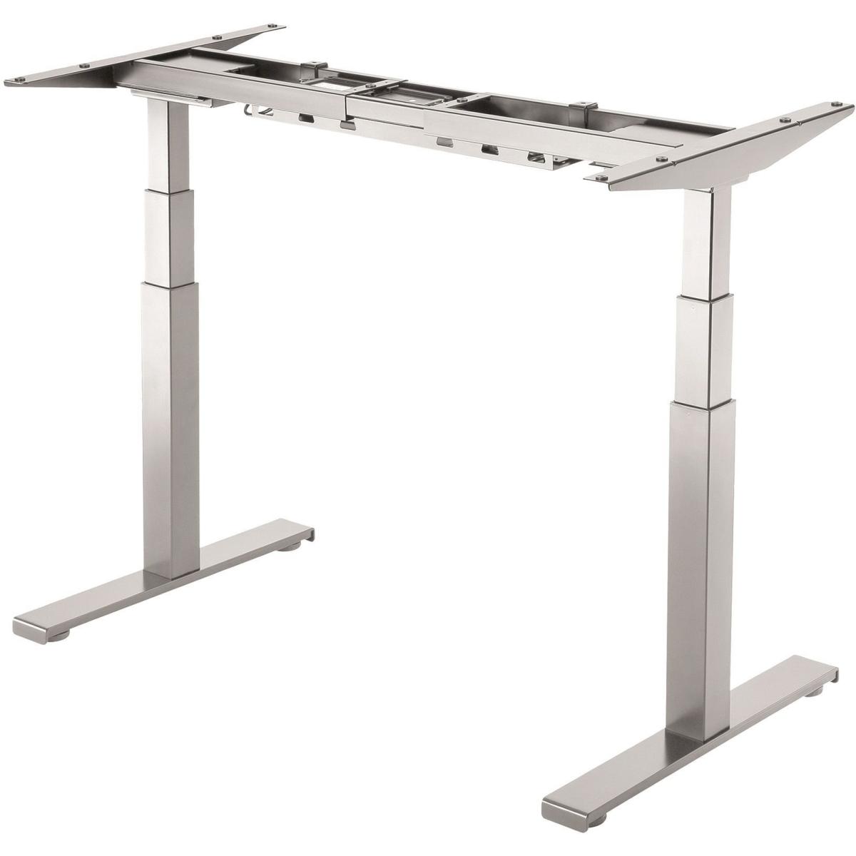 Fellowes, Tischbeine + Tischgestell, Cambio Tischgestell, höhenverstellbar - silber
