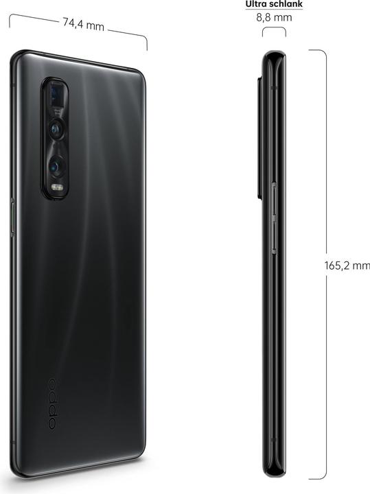 Produktbild OPPO Find X2 Pro (512 GB, Black, 6.70", Single SIM, 5G)