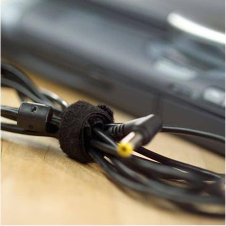 Actual product image tesa On & Off Cable Manager (Velcro cable ties, 5000 mm, 1 pcs.)