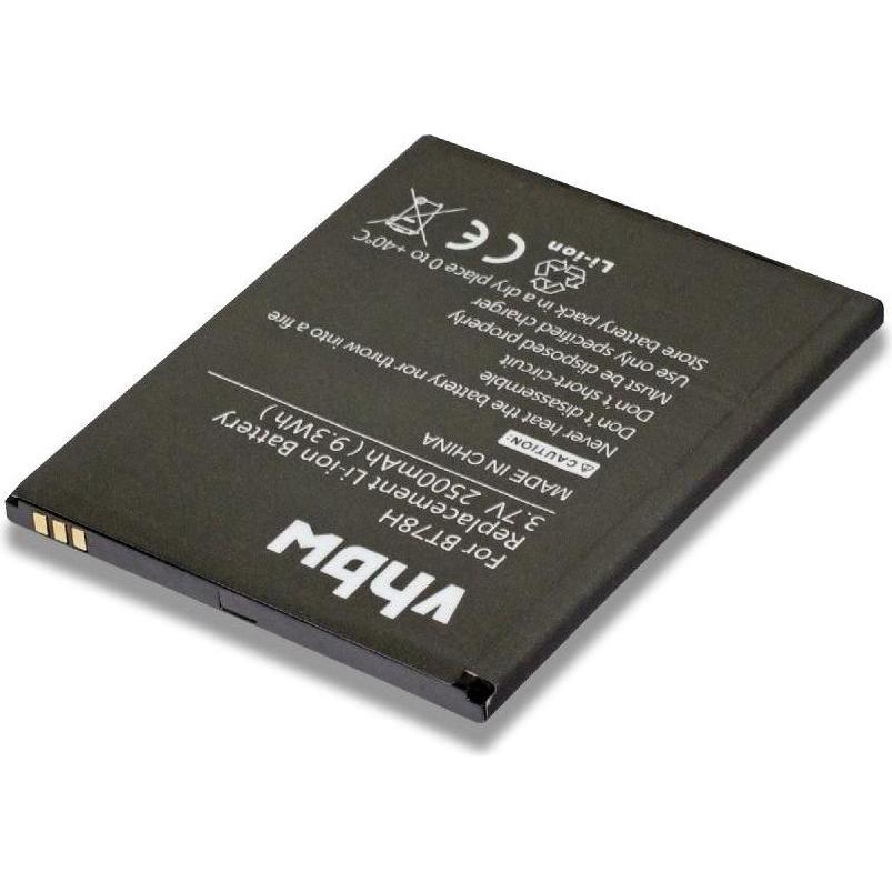 AccuCell Li-Polymer-Akku - 2500mAh (3.8V) für Handy, Smartphone, Telefon wie BT78H, Smartphone Akku