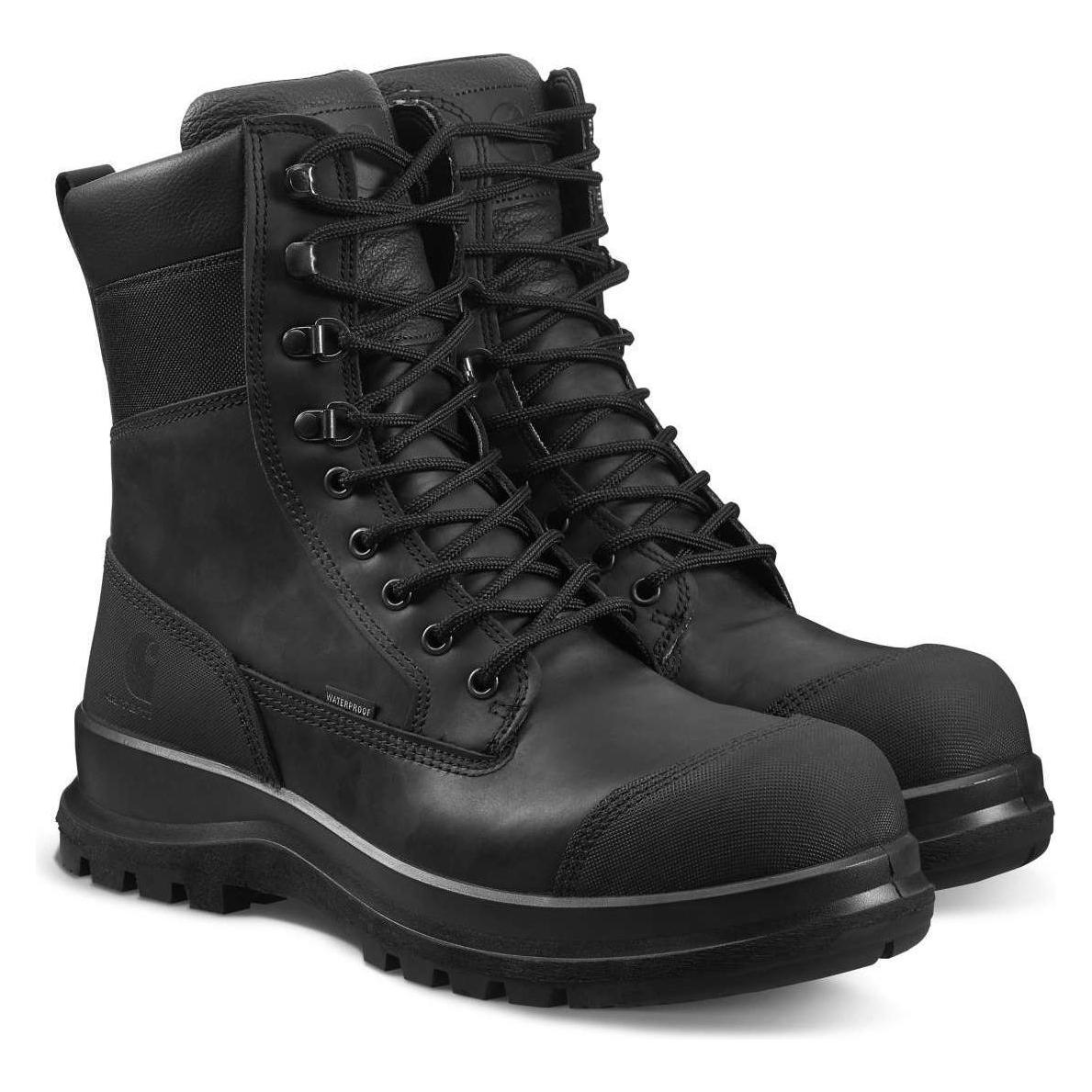 Carhartt, Werkschoenen, Detroit Highboot Black Gr.43, S3 Waterpr. (S3, 43)