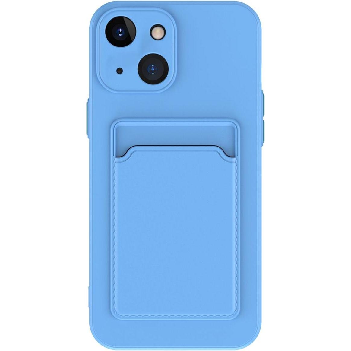 König Design Schutz Handy Hülle für Apple iPhone 15 Case Back Cover Etuis Bumper Kartenfach (Apple iPhone 15), Smartphon...