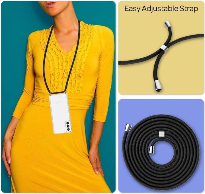 Actual product image Screenguard Samsung Galaxy A04s Loopster Necklace Case