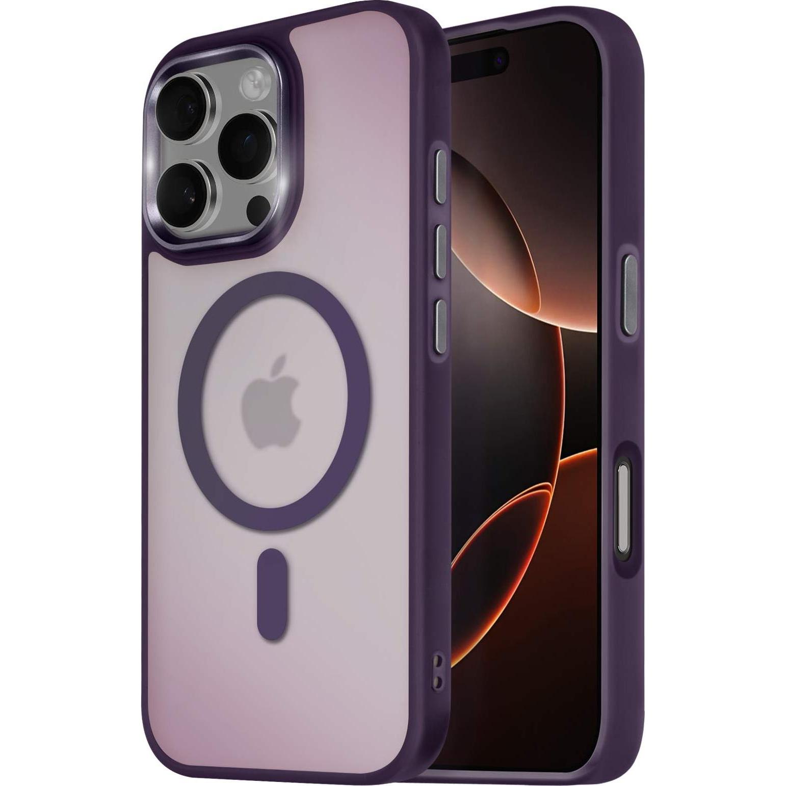 Avizar Frost Color Case (Apple iPhone 16 Pro Max), Smartphone Hülle, Violett