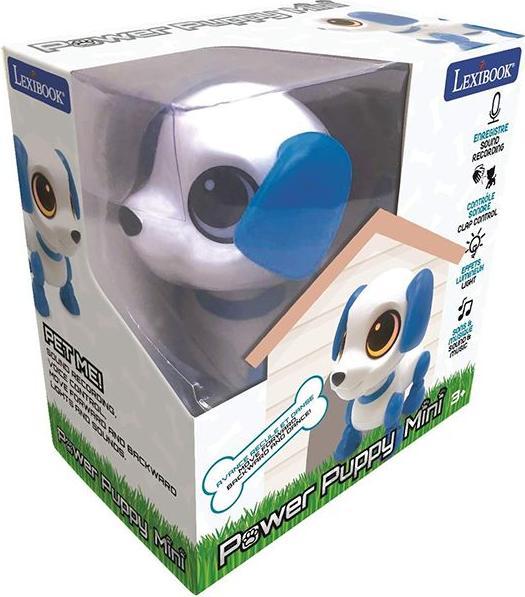 Immagine prodotto Lexibook POWER PUPPY Mini robot cane con effetti luminosi e sonori, comando di battito della mano, funzione