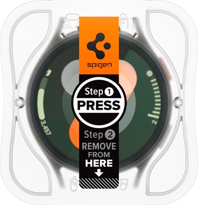 Produktbild Spigen Glas.tR EZ Fit Samsung Galaxy Watch 7 40mm 2-Pack (Galaxy Watch 7)