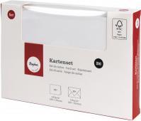 Actual product image Rayher Card set B6, FSC Mix Credit, white, 30 pieces (30 pcs.)