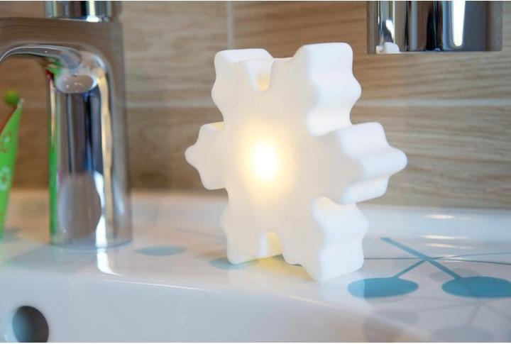 Actual product image 8 seasons design LED Shining Crystal Micro, White