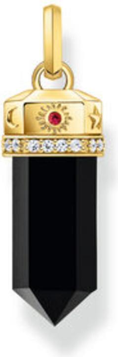 Immagine prodotto Thomas Sabo Ciondolo con onice sfaccettata placcato oro (Argento 925/argento)