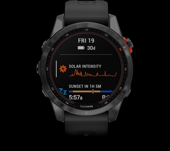 Actual product image Garmin fenix 7S solar (42 mm)