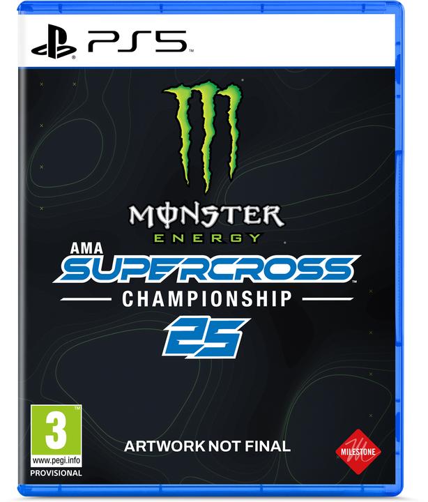 Actual product image Milestone Monster Energy Supercross 25 - Sony PlayStation 5 - Racing (PS5, EN)