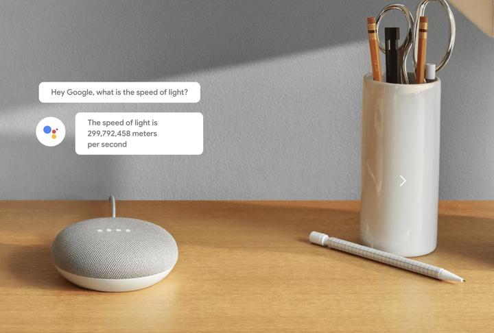 Actual product image Google Nest Mini (IFTTT, Google Assistant)