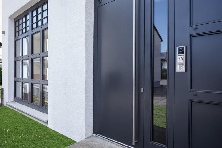 Actual product image Abus Blank module panel for door intercom system