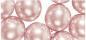 Actual product image Rayher Renaissance glass wax beads, 4mm ø, shell pink, 8