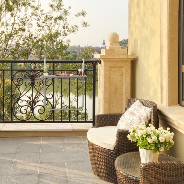 Actual product image Relaxdays Balkonhängetisch